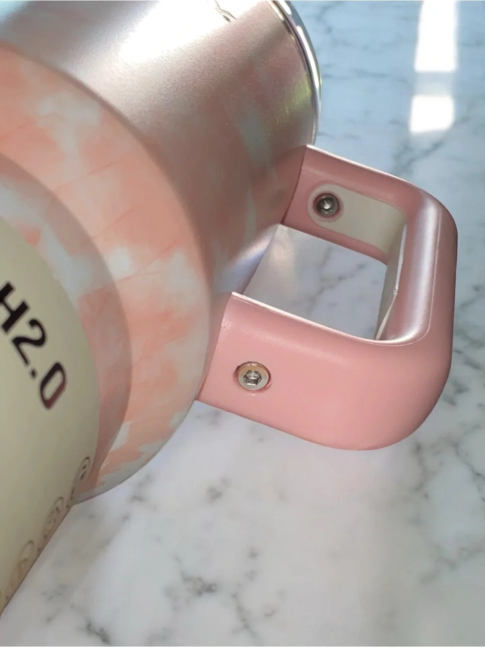 Stanley 40oz Quencher H2.0 Tumbler - Rose Quartz Swirl (New In Box)